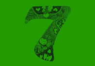 有关于7的民俗创作